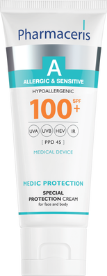 Crema cu protectie speciala SPF100+ A, 75ml, Pharmaceris