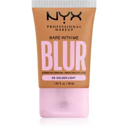 NYX Professional Makeup Bare With Me Blur Tint make up hidratant culoare 08 Golden Light 30 ml