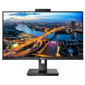 Monitor IPS LED Philips 27" 275B1H/00, QHD (2560 x 1440), DVI, HDMI, DisplayPort, Camera Web, Boxe, Pivot, 75 Hz (Negru)
