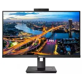 Monitor IPS LED Philips 27" 275B1H/00, QHD (2560 x 1440), DVI, HDMI, DisplayPort, Camera Web, Boxe, Pivot, 75 Hz (Negru)