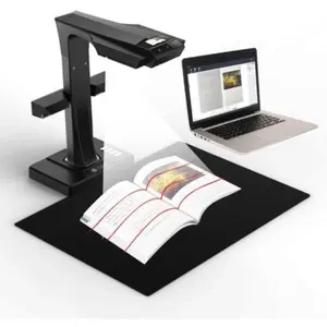 Scanner Czur ET 18 PRO, 18MP, 275 dpi, 40ppm, A3, Wi-Fi, HDMI, microfon (Negru)