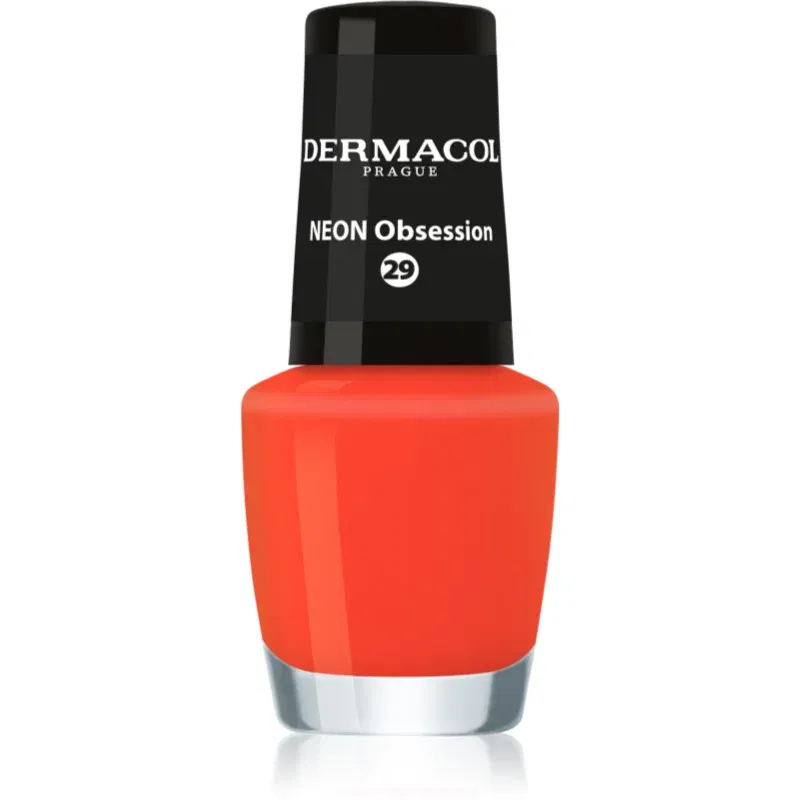 Dermacol Neon lac de unghii cu stralucire neon culoare 29 Obsession 5 ml