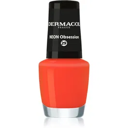 Dermacol Neon lac de unghii cu stralucire neon culoare 29 Obsession 5 ml