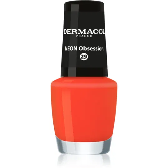 Dermacol Neon lac de unghii cu stralucire neon culoare 29 Obsession 5 ml
