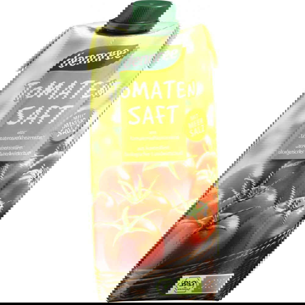 Suc de rosii ecologic si vegan, 500ml, Dennree