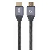 Cablu HDMI Gembird CCBP-HDMI-1M, premium, conectori auriti, rezolutie maxima 4K (3840 x 2160) la 60 Hz, 1 m (Negru)