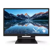 Monitor IPS LED Philips 23.8" 242B9TL/00, Full HD (1920 x 1080), VGA, DVI, HDMI, DisplayPort, Touchscreen, Boxe (Negru)