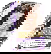 Vopsea de par permanenta Excellence Cool Creme 4.11 Saten Ultra-Cenusiu, 192ml, L'Oreal Paris