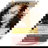 Vopsea de par permanenta fara amoniac Excellence 3U Universal Nudes Dark Brown, 192ml, L'Oreal Paris