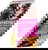 Vopsea de par semi-permanenta fara amoniac Casting Creme Gloss 554 Ciocolata cu Chili, 180ml, L'Oreal Paris
