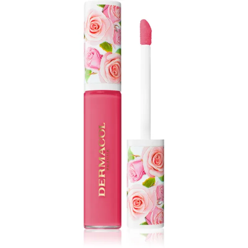 Dermacol Imperial Rose ulei pentru buze cu aromă de trandafiri culoare 01 7,5 ml