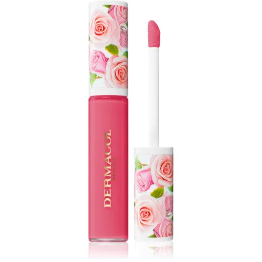 Dermacol Imperial Rose ulei pentru buze cu aromă de trandafiri culoare 01 7,5 ml