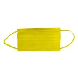 Masca medicala Dr. Mayer DRM-CFFMYL, 4 Straturi, 50 buc. (Galben)