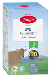 Formula de lapte praf Topfer 3 Bio de la 10 luni 600 g