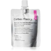Carbon Theory Charcoal, Tea Tree Oil & Mineral Mud Masca regeneratoare pentru ten acneic 50 ml