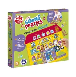 Puzzle cu sunete Reig Musicales - Casa, 21 piese