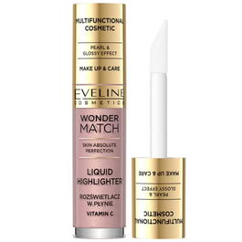 Iluminator lichid Wonder Match Nr. 1, 4.5ml, Eveline Cosmetics