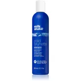 milk_shake Cold Brunette Shampoo șampon pentru neutralizarea tonurilor de galben pentru nuante de par castaniu 300 ml