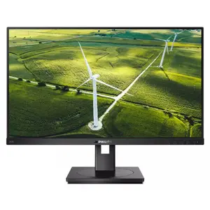 Monitor IPS LED Philips 23.8" 242B1G/00, Full HD (1920 x 1080), VGA, DVI, HDMI, DisplayPort, Boxe, Pivot, 75 Hz (Negru)