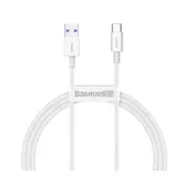 Cablu de date Baseus CATYS-02 Superior, USB - USB Type-C, 66W, 6A, 1m, (Alb)