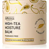 delhicious MIGH-TEA MOISTURE BALM balsam multifuncțional pentru piele foarte uscata si sensibila fără parfum 50 g