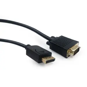 Cablu GEMBIRD CCP-DPM-VGAM-6, DisplayPort - VGA, 1.8m, QXGA/60Hz (Negru)