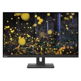 Monitor IPS LED Lenovo ThinkVision 27" E27q-20, QHD (2560 x 1440), HDMI, DisplayPort, Boxe, Pivot, 75 Hz (Negru)