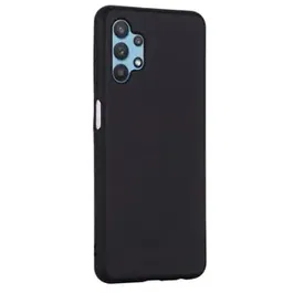 Husa Protectie Ecran Lemontti LEMSLKA324GN pentru Samsung Galaxy A32, Silicon (Albastru)