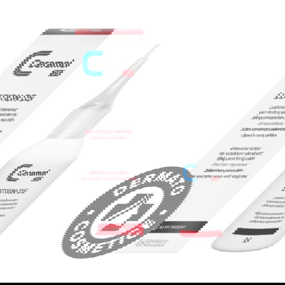 Lotiune tratament pentru dermatita seboreica DS, 50ml, Ceramol