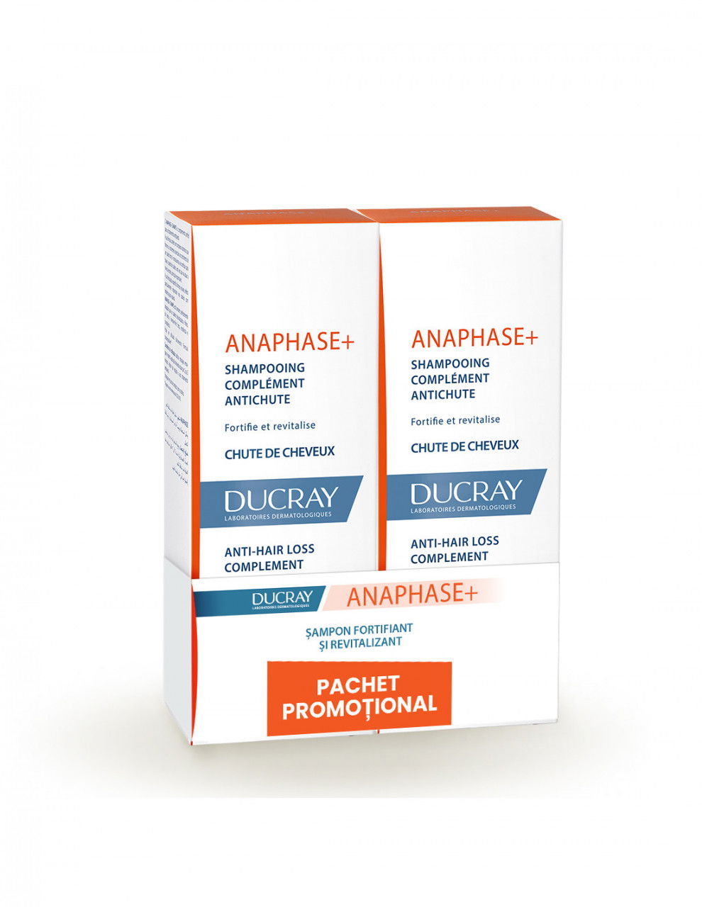 Ducray Sampon Anaphase revitalizant si fortifiant 200ml+ 200ml PROMO