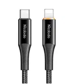 Cablu de date Mcdodo CA-9960, Fast Charging, USB Type-C - Lightning, PD 20W, 1.2m (Negru)