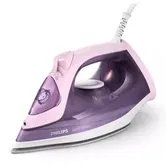 Fier de calcat Philips Seria DST3020/30, 2200 W, Talpa ceramica, Sistem antipicurare (Alb/Mov)