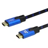Cablu Savio SAVIO CL-143, HDMI -HDMI, 8k, 3m (Negru/Alastru)