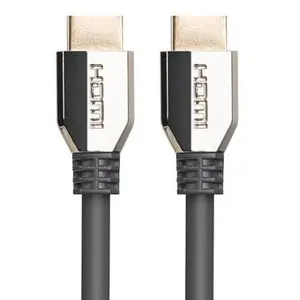 Cablu Lanberg CA-HDMI-30CU-0005-BK, HDMI -HDMI, 8K, 0.5 m (Negru)