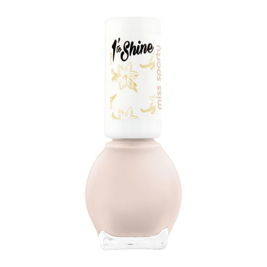 Lac de unghii 1 Minute To Shine 010 Vanilla Passion, 7ml, Miss Sporty