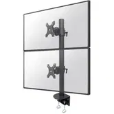 Suport Monitor de Birou Dublu Neomounts FPMA-D960DVBLACKPLUS, 17" - 49", VESA 100x100, 15kg (Negru)