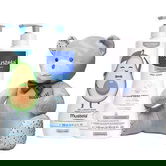 Pachet Gel de curatare delicat pentru par si corp, 500 ml + Lotiune de corp hidratanta, 300 ml + Ursulet, Mustela