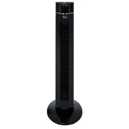 Ventilator turn cu ionizare Camry CR7320, 60W, 107cm, Temporizator, 3 setari de viteza, Panou LED, Oscilare orizontala, Telecomanda, Negru