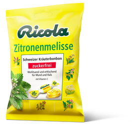 Dropsuri din plante Lemon Mint, 75g, Ricola