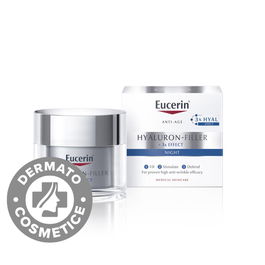 Crema de noapte antirid Hyaluron-Filler, 50ml, Eucerin