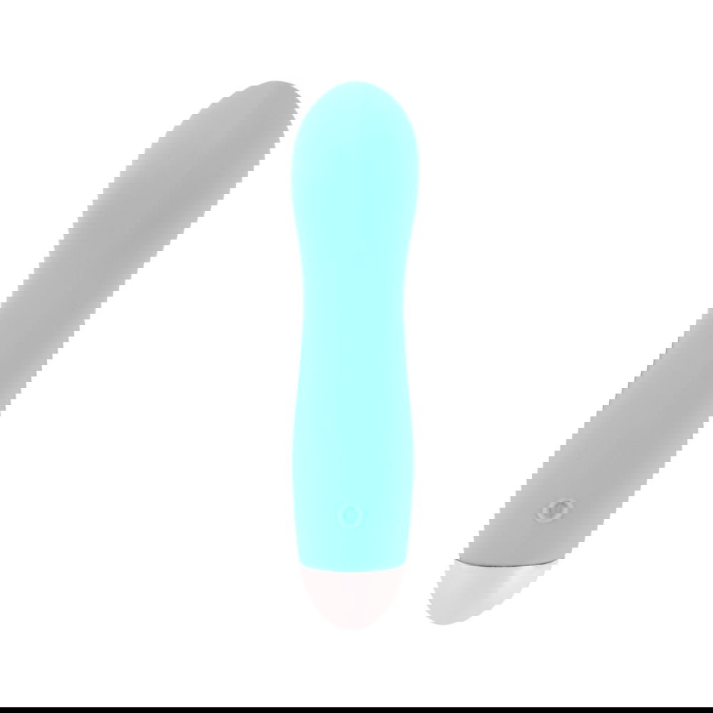 Mini vibrator cu 7 moduri de vibratie albastru, 1 bucata, Cuties