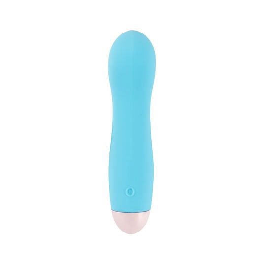 Mini vibrator cu 7 moduri de vibratie albastru, 1 bucata, Cuties