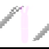 Mini vibrator iepuras cu 10 moduri de vibratie mov, 1 bucata, Cuties