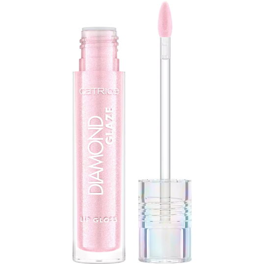 Luciu pentru buze Diamond Glaze 020 Poppin` Glitters Pink, 3ml, Catrice