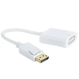 Cablu adaptor GEMBIRD A-DPM-DVIF-002-W, DisplayPort - DVI, 10cm, rezolutie maxima 1920 x 1200/60 Hz