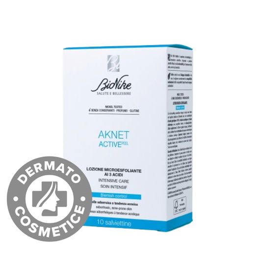 Servetele demachiante Active Peel Aknet, 10 bucati, Bionike