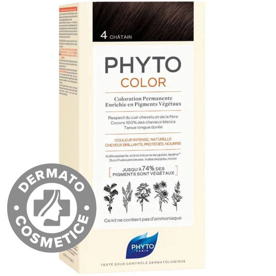 Vopsea par 4 Brown Phytocolor, 50ml, Phyto