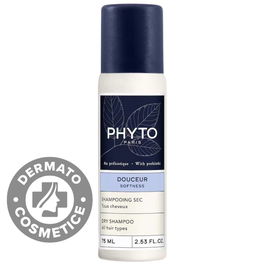 Sampon uscat pentru toate tipurile de par PhytoSoftness, 75ml, Phyto