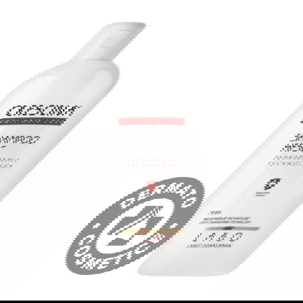 Sampon impotriva caderii parului pentru barbati Transdermic Crescina, 500ml, Labo