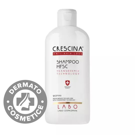 Sampon impotriva caderii parului pentru femei Transdermic Crescina, 500ml, Labo